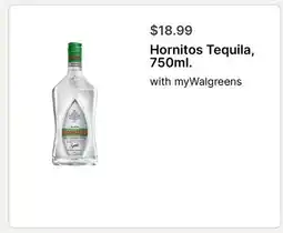 Walgreens Hornitos Tequila, 750ml offer