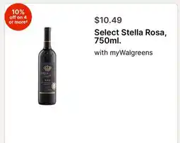Walgreens Select Stella Rosa, 750ml offer