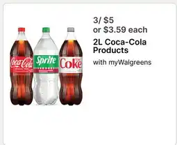 Walgreens 2L Coca-Cola Products offer