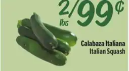 El Super Fresh Italian Squash offer