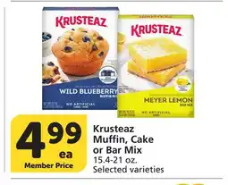 Albertsons Krusteaz Muffin, Cake or Bar Mix offer
