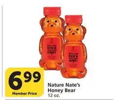 Albertsons Nature Nate's Honey Bear offer