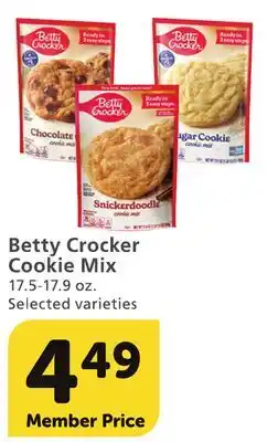 Albertsons Betty Crocker Cookie Mix offer