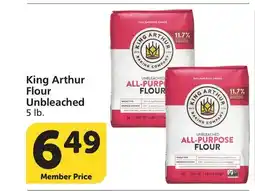 Albertsons King Arthur Flour Unbleached offer