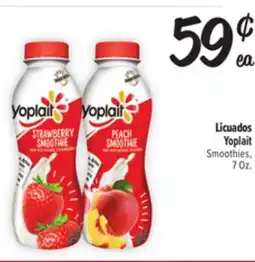 El Super Fresh Yoplait Smoothies offer