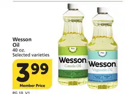 Albertsons Wesson Oil offer