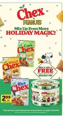 Albertsons Chex Mix Up Even More HOLIDAY MAGIC offer