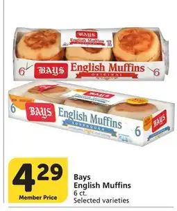 Albertsons Bays English Muffins offer
