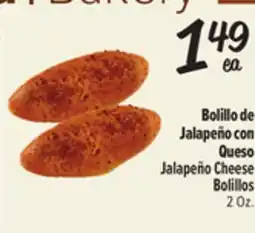 El Super Fresh Jalapeño Cheese Bolillos offer