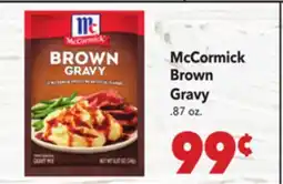 Vallarta Supermarkets McCormick Brown Gravy offer