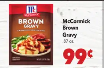 Vallarta Supermarkets McCormick Brown Gravy offer