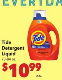 Vallarta Supermarkets Tide Detergent Liquid offer