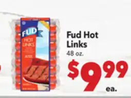 Vallarta Supermarkets Fud Hot Links offer