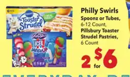 Vallarta Supermarkets Philly Swirls Spoonz or Tubes offer