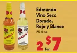 Vallarta Supermarkets Edmundo Vino Seco Dorado, Rojo y Blanco offer