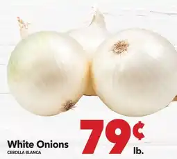 Vallarta Supermarkets White Onions / CEBOLLA BLANCA offer