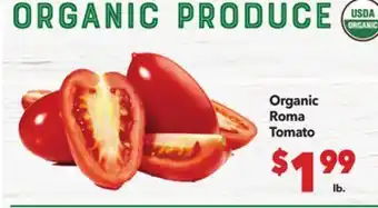 Vallarta Supermarkets Organic Roma Tomato offer