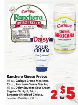 Vallarta Supermarkets Ranchero Queso Fresco offer