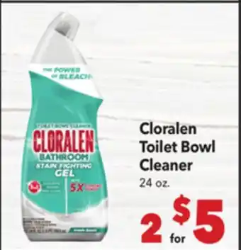 Vallarta Supermarkets Cloralen Toilet Bowl Cleaner offer