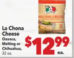 Vallarta Supermarkets La Chona Cheese offer