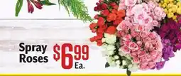 Vallarta Supermarkets Spray Roses offer