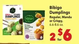 Vallarta Supermarkets Bibigo Dumplings offer