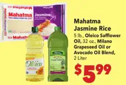 Vallarta Supermarkets Mahatma Jasmine Rice offer