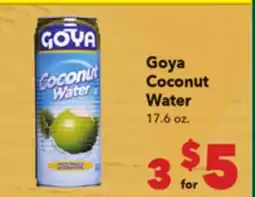 Vallarta Supermarkets Goya Coconut Coconut Water offer