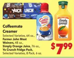 Vallarta Supermarkets Coffeemate Creamer offer