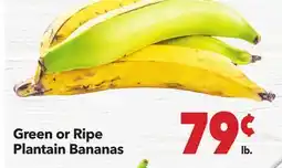 Vallarta Supermarkets Green or Ripe Plantain Bananas offer
