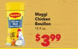 Vallarta Supermarkets Maggi Chicken POLLO Bouillon offer