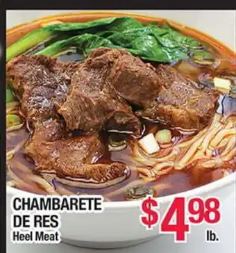 Torres Supermercado CHAMBARETE DE RES offer