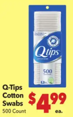 Vallarta Supermarkets Q-Tips Cotton Swabs offer