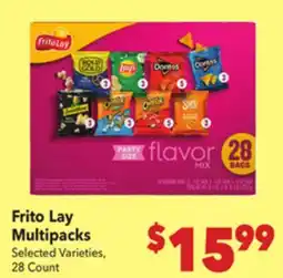Vallarta Supermarkets Frito Lay Multipacks offer