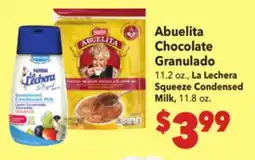 Vallarta Supermarkets Abuelita Chocolate Granulado offer