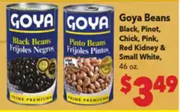 Vallarta Supermarkets Goya Beans offer