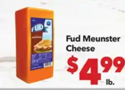 Vallarta Supermarkets Fud Meunster Cheese offer