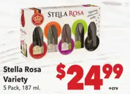 Vallarta Supermarkets Stella Rosa Variety offer