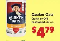 Vallarta Supermarkets Quaker Oats offer