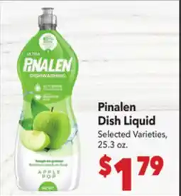 Vallarta Supermarkets Pinalen Dish Liquid offer