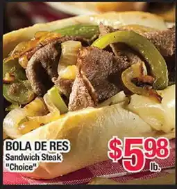 Torres Supermercado BOLA DE RES Sandwich Steak offer