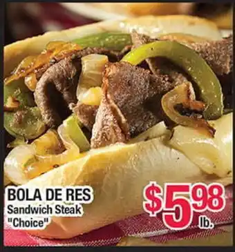 Torres Supermercado BOLA DE RES Sandwich Steak offer