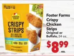 Vallarta Supermarkets Foster Farms Crispy Chicken Strips offer