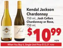 Vallarta Supermarkets Kendal Jackson Chardonnay offer
