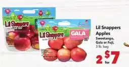 Vallarta Supermarkets Lil Snappers Apples offer
