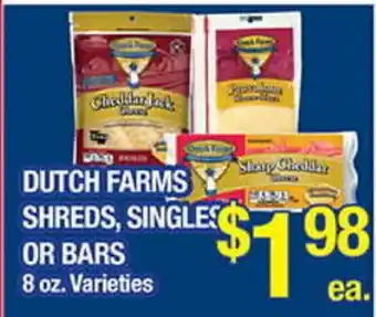 Torres Supermercado DUTCH FARMS SHREDS, SINGLES OR BARS offer