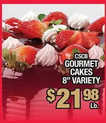Torres Supermercado CSCB GOURMET CAKES 8 VARIETY offer