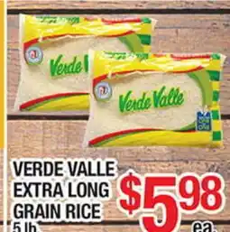 Torres Supermercado VERDE VALLE EXTRA LONG GRAIN RICE offer