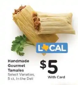 Kroger Handmade Gourmet Tamales offer