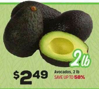 Grocery Outlet Avocados, 2 Lb offer